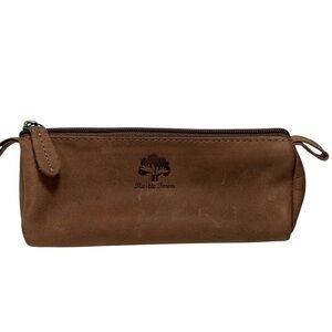 👝2 for $25 Rustic Town Handcrafted Brown Genuine Leather Pouch Pencil Bag
